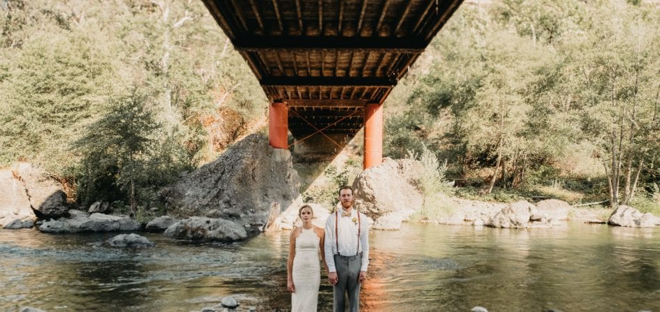 Jacob + Megan | Undercover Bridge | Chico Wedding Photographer